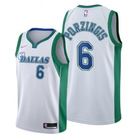 Män Dallas Mavericks Tröja Kristaps Porzingis 6 Nike 2021-22 City Edition Swingman 